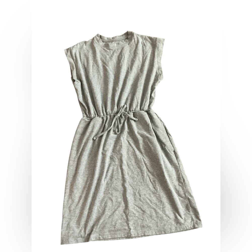 💜A New Day Gray Midi Dress